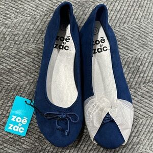Zoe & Zac Kids Blue Dress Shoes